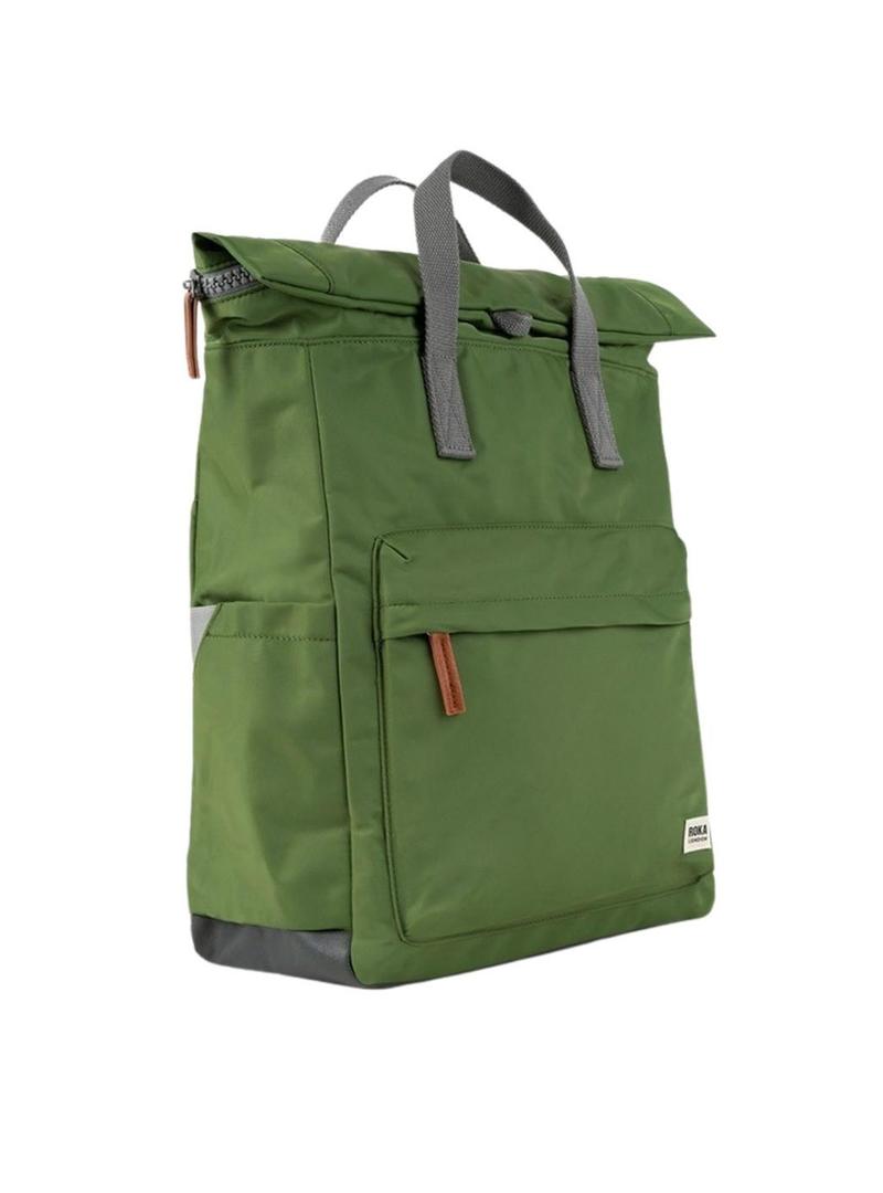 Mochila Roka Canfield small verde para mujer e homem