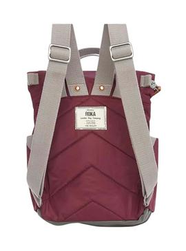 Mochila Roka Canfield pequena bordo para mulher e homem