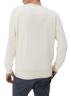 Moletom El Pulpo Ski branco para homens