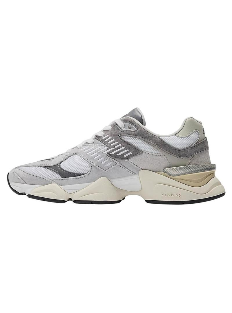 Sapatilhas New Balance U9060 brancas para mulher e homem.