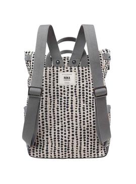 Mochila Roka Canfield pequena de lunares para mulher e homem