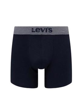 Pack 3 boxers Levis Giftbox Denim marinho para homens