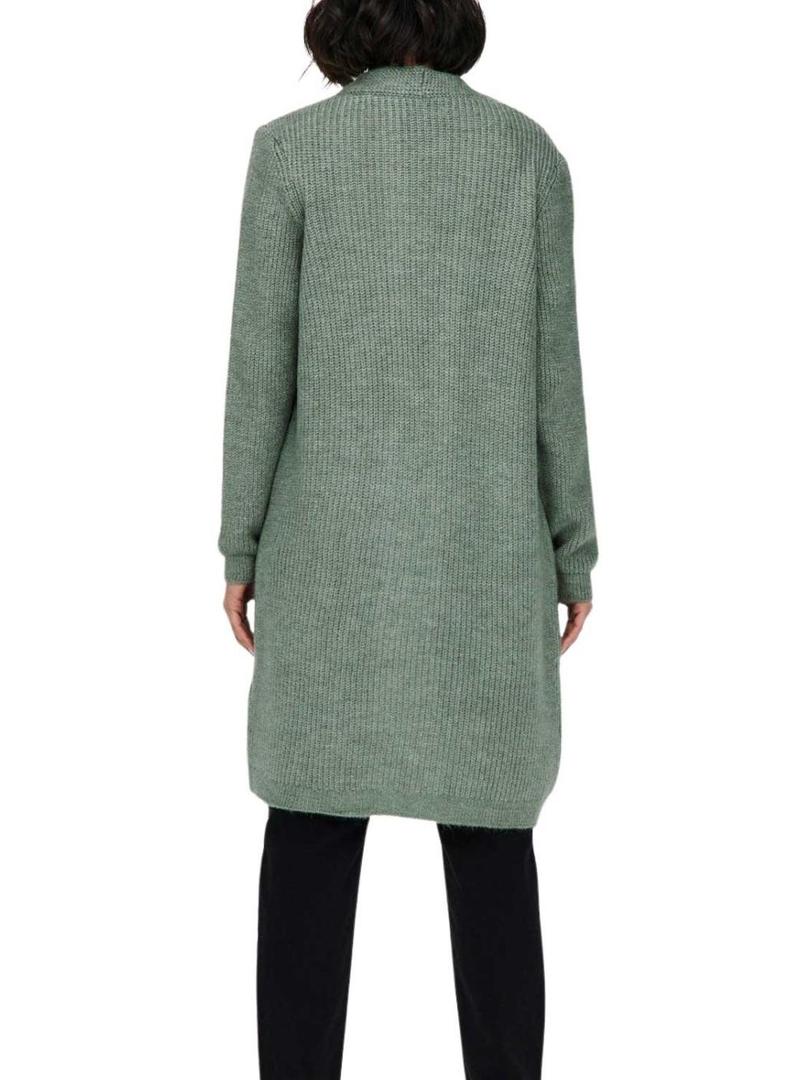 Cardigã Only Onljade verde para mulher