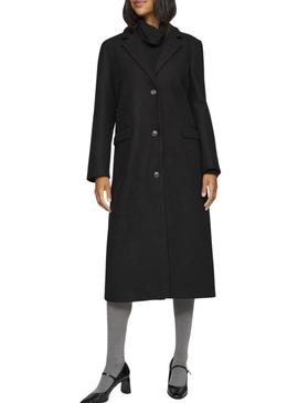 Casaco preto Vila Visolo para mulher