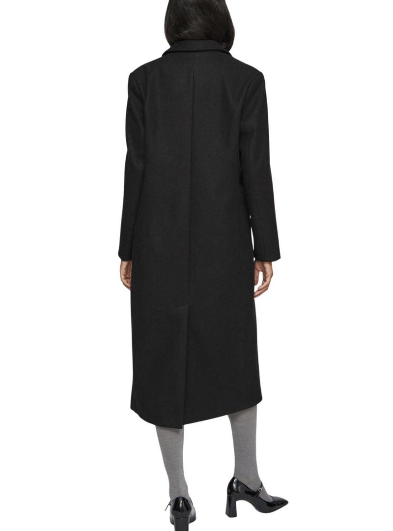 Casaco preto Vila Visolo para mulher