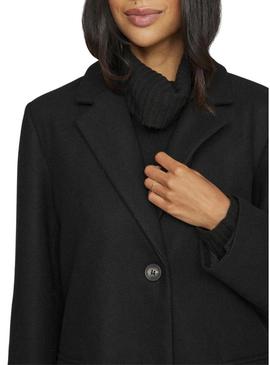 Casaco preto Vila Visolo para mulher