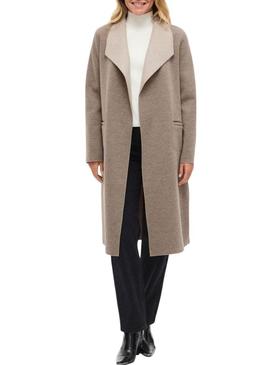 Casaco Vila Juice bege para mulher