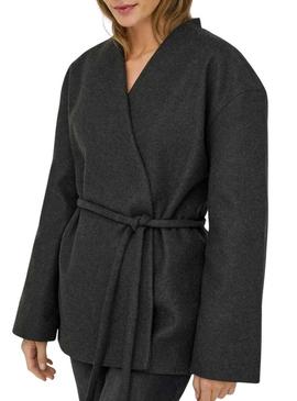 Kimono Only Fox cinza para mulher.