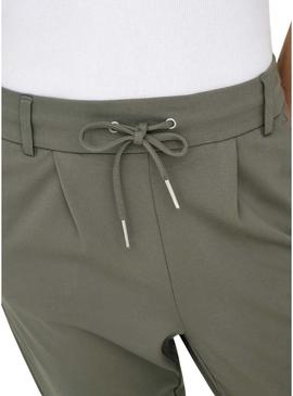 Calça Only Poptrash verde para mulher