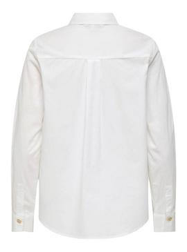 Camisa Only Sable branco para mulher