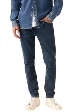Calça jeans Levis Slim Taper 512 em denim escuro para homem