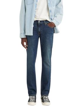 Calça jeans Levis 511 slim denim escuro para homem