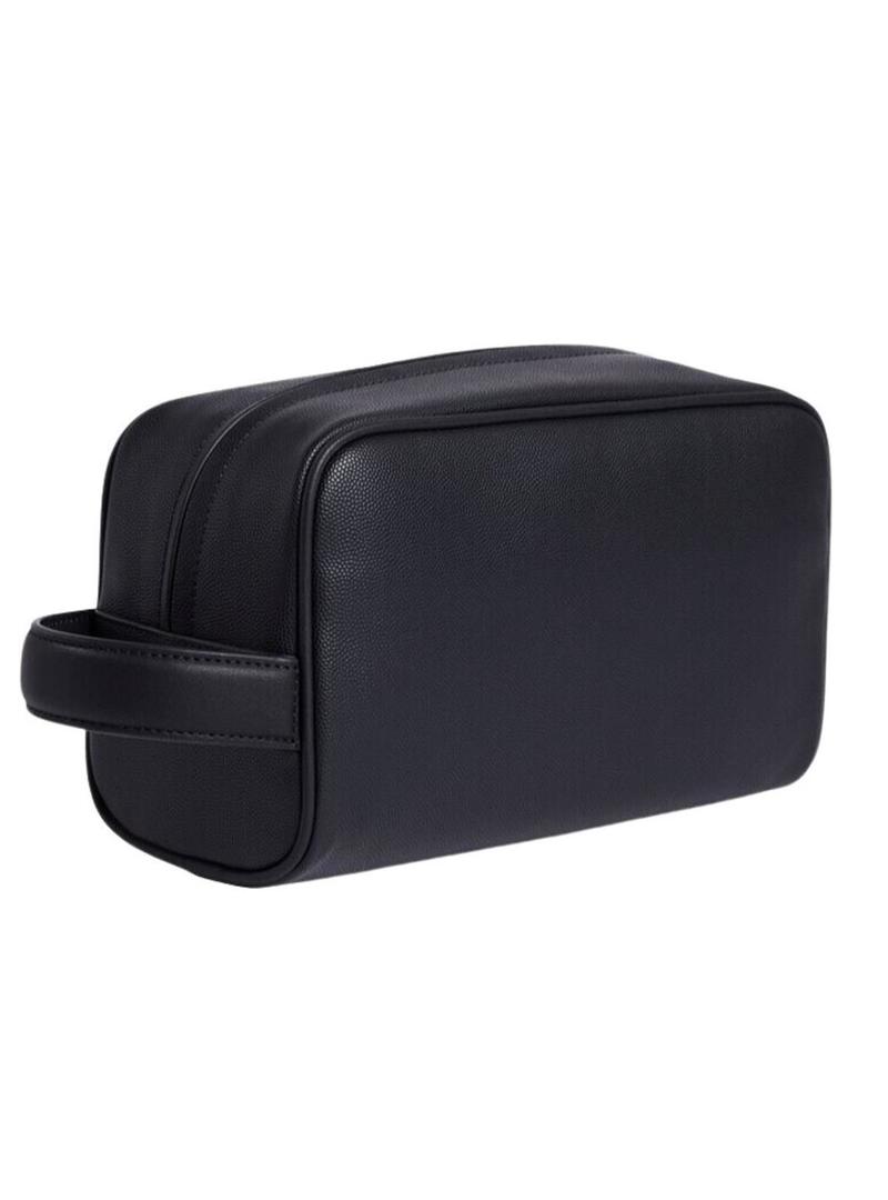 Necessaire Calvin Klein Jeans CK Must preto para homem.