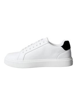 Sapatilhas Calvin Klein Jeans Classic Cupsole branco para homem.