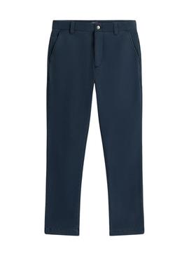 Calça Tommy Jeans Scanton chino azul para homem.