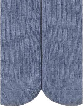 Collants Mayoral cotelê azul para bebê