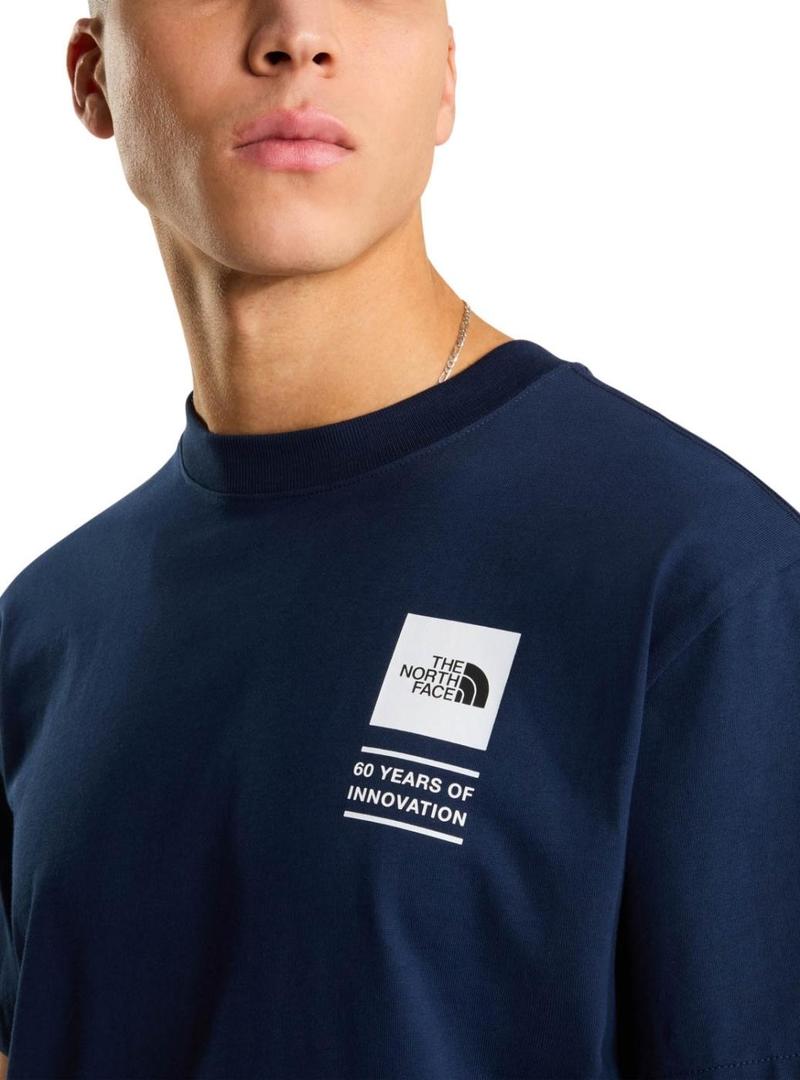 Camiseta The North Face Summit azul marinho para homem.