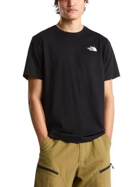 Camiseta The North Face Box preta para homem