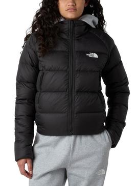 Jaqueta The North Face Hyalite preta para mulher.