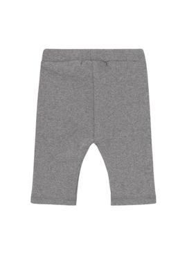 Conjunto de três peças Mayoral flores bege para bebê.