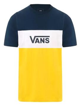 T-Shirt Vans Retro Active Amarelo Homem