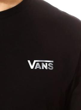 T-Shirt Vans Reflective Preto Longo Homem