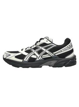 Sapatilhas Asics Gel 1130 preto e branco para homem.