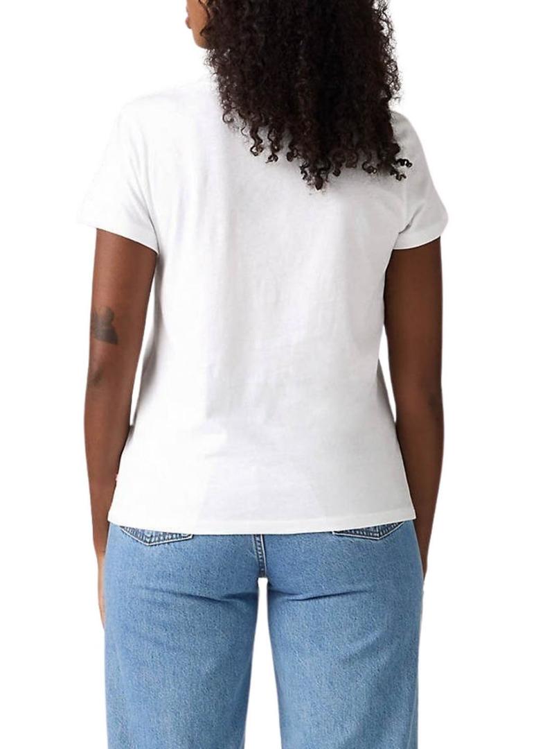 Camisa Levi's Batwing branca para mulher.