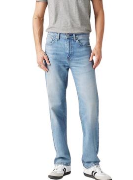 Calça jeans Levis 505 Regular Hole In The Wall para homem.