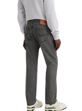Calça jeans Levis 505 Regular Fly On The Wall cinza para homem.