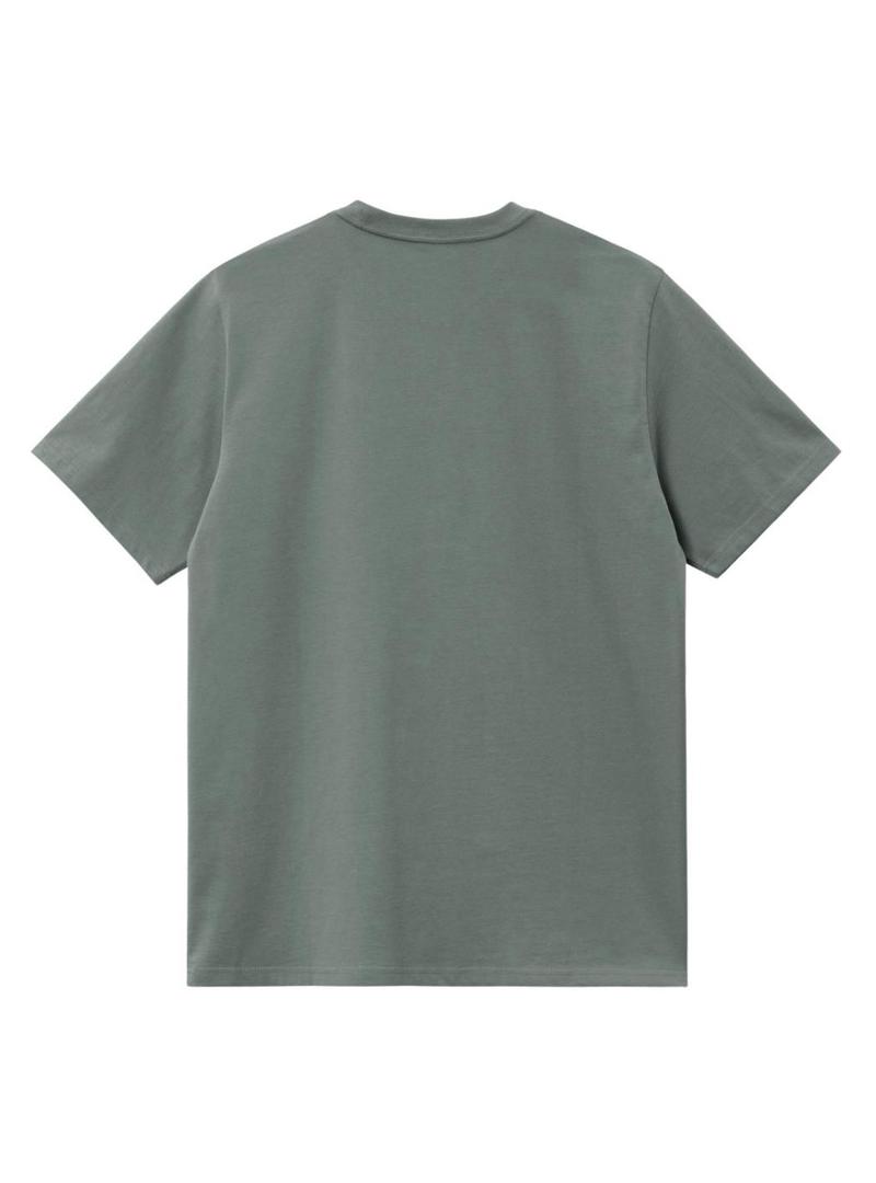 Camiseta Carhartt Chase verde para homem.