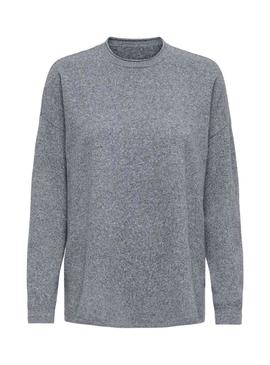 Camisola Only Leal Amalio azul para mujer.