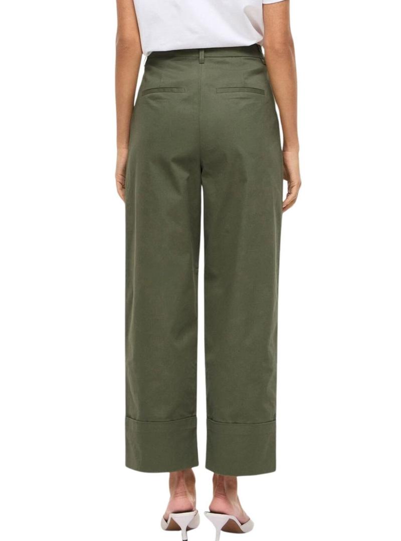 Calça Vila Simone verde para mulher.