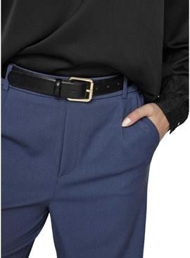 Calça azul Vila Vivarone para mulher.