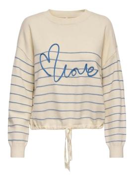 Camisola branca exclusiva para mulher.