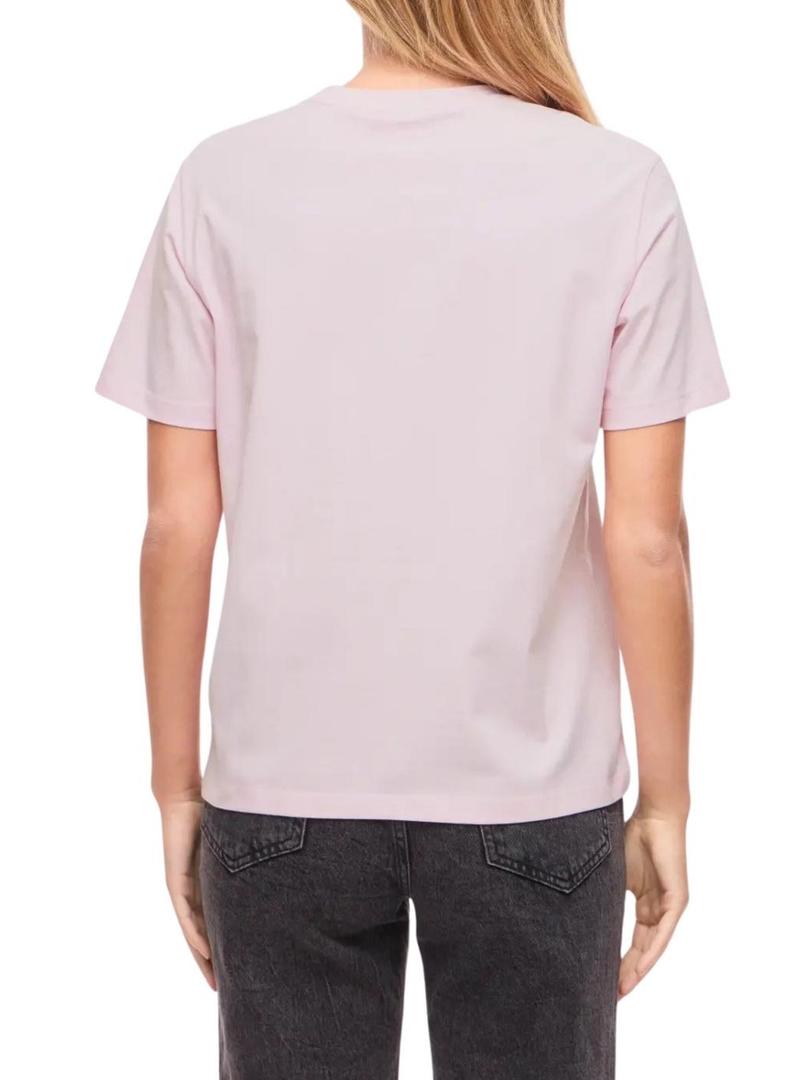 Camiseta Vila Vinora rosa para mulher