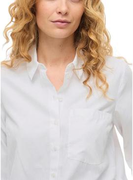 Camisa Vila Vidarma branca para mulher.