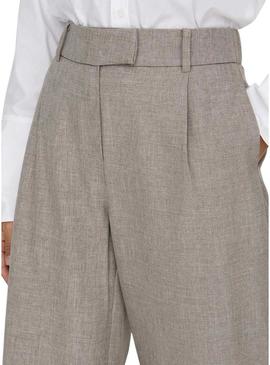 Calça Only Linda cinza topo para mulher