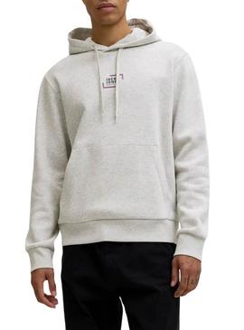 Moletom Jack and Jones Corp cinza para homem