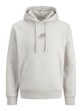 Moletom Jack and Jones Corp cinza para homem