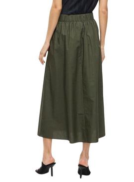 Saia Vila Visophie verde para mulher.