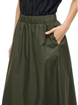 Saia Vila Visophie verde para mulher.