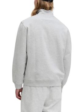 Moletom Jack and Jones Norrebro cinza para homem