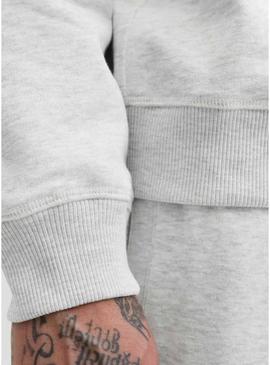 Moletom Jack and Jones Norrebro cinza para homem
