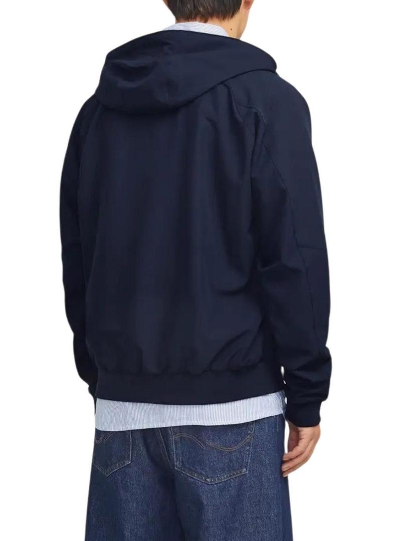 Jaqueta Jack and Jones Perfect bomber azul marinho para homem