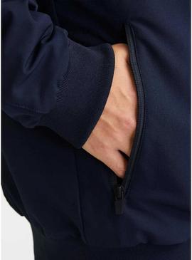 Jaqueta Jack and Jones Perfect bomber azul marinho para homem