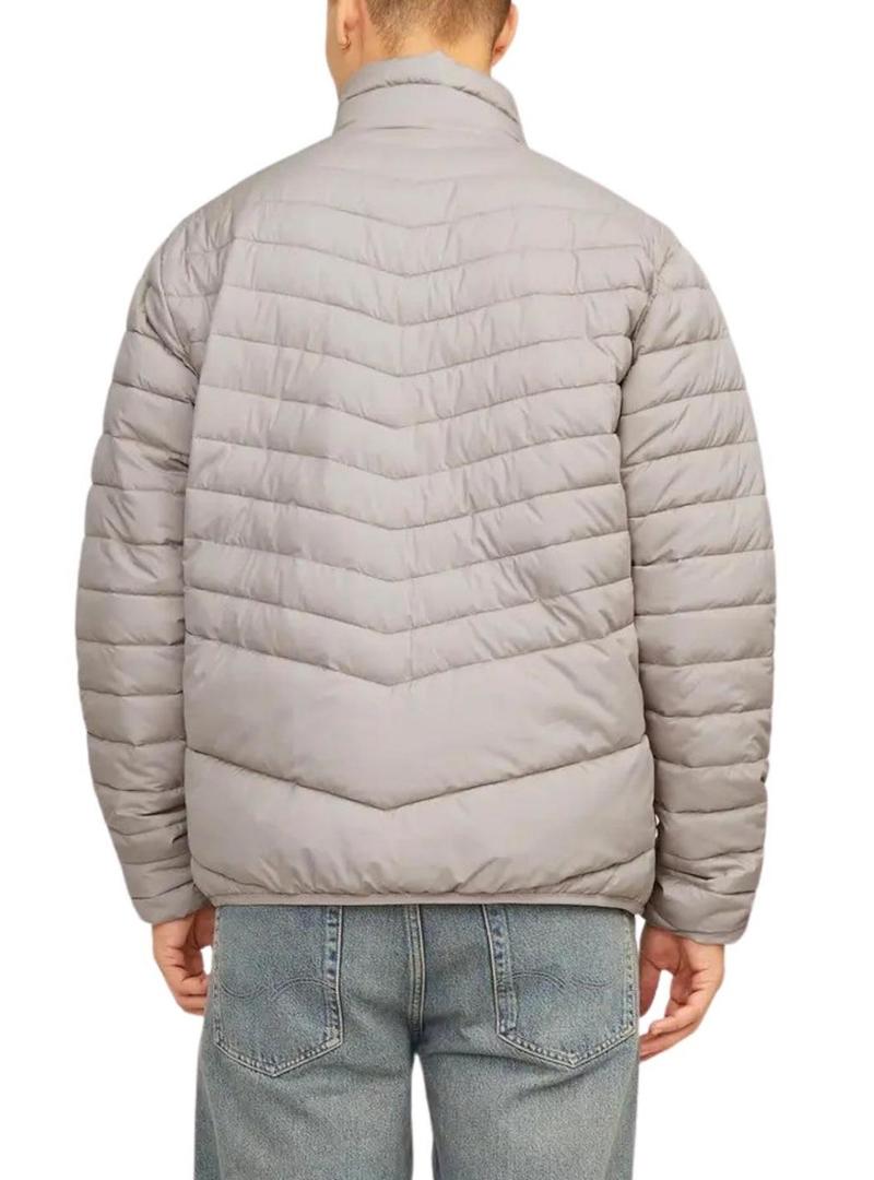 Jaqueta Jack and Jones Estate dobrável cinza para homem.