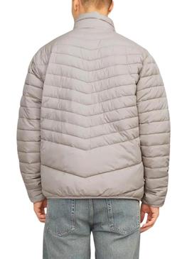 Jaqueta Jack and Jones Estate dobrável cinza para homem.