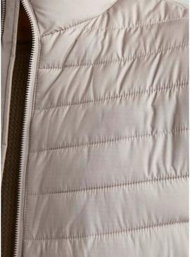 Jaqueta Jack and Jones Estate dobrável cinza para homem.