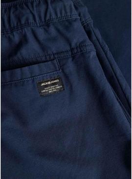 Calça Jack and Jones Kane azul marinho para homem
